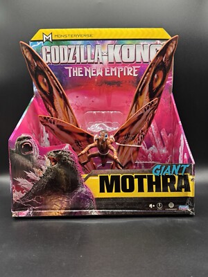 NEW 2024 GODZILLA X KONG THE NEW EMPIRE MONSTERVERSE GIANT MOTHRA FIGURE-image
