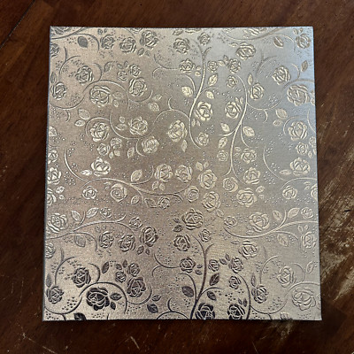 12x12 Photo Album 60 Pages PU Leather Cover in Rose Gold Tone 600 4x6 Photos-image