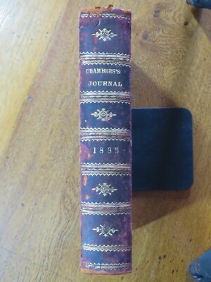 Chambers Journal 1888 - complete year, quarter leather bound, Volume V. 210-261-image