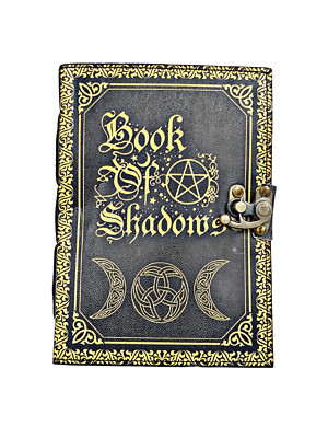 Handmade Rustic Leather Journal Notebook Bound Writing Diary Sketch Deckle Book-image