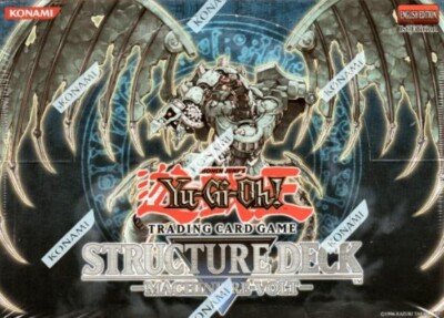 Upper Deck Yu-Gi-Oh Machine Re-Volt 1st Edition Structure Deck Box-image