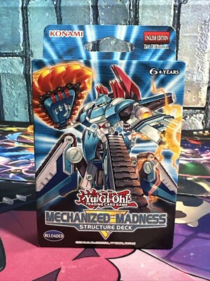 | Yugioh Mechanized Madness Structure Deck SR10 1st Edition New Sealed 🔥 |-image