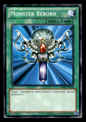 SDBE-EN028 Monster Reborn Structure Deck Blue eyes White Dragon-image