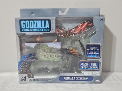 Godzilla King of Monsters Create Your Own Battle Scene. Mothra. NIP. Jakks.-image