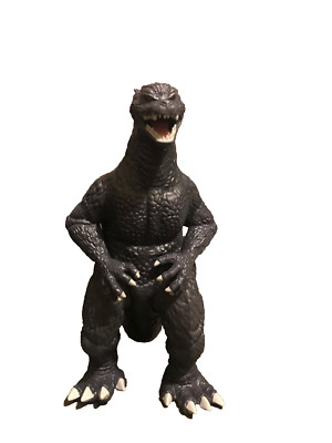 Godzilla 11” Tall Action Figure Monsterverse Playmates Orange Eyes Toho 2020-image