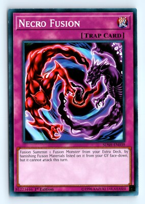 Yu-Gi-Uh Necro Fusion #SDSH-EN039 Structure Deck: Shaddoll Showdown tcg LP-image