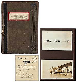 William H RICHARDSON / Photo Album Stinson Flyers Early Airplane Barnstorming-image