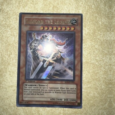Yu-Gi-Oh! TCG Gilford the Legend Structure Deck SD5-EN001 1st Edition Ultra Rare-image