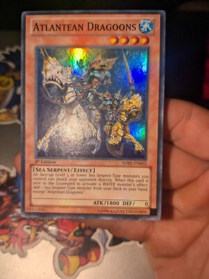 Yu-Gi-Oh! TCG Atlantean Dragoons Structure Deck: Realm of the Sea Emperor...-image