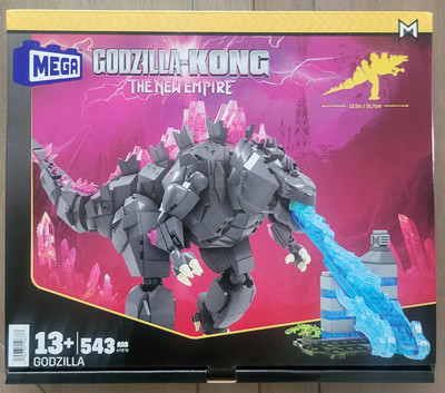 MEGA Godzilla x Kong The New Empire Building Set Action Figure Godzilla -image