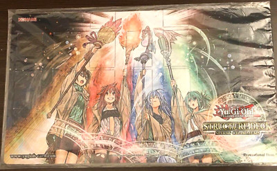 Yugioh Official Playmat Charmer Structure Deck Masters of the Spiritual Arts NEW-image