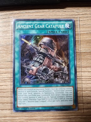 Ancient Gear Catapult SR03-EN021 Structure Deck: Machine Reactor 1st Edition-image