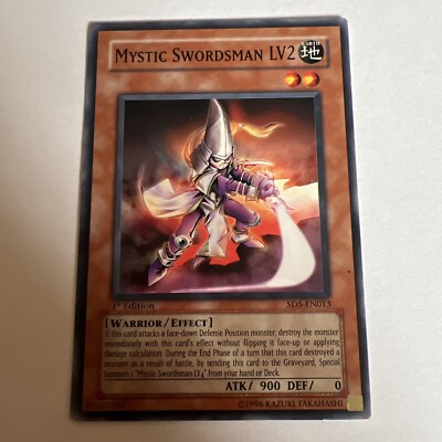 Mystic Swordsman LV2 SD5-EN013 Structure Deck: Warrior's Triumph 1st Edition-image