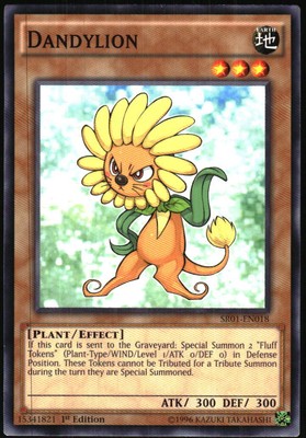 Yu-Gi-Oh! - Emperor of Darkness Structure Deck Dandylion 2016 SR01-EN018-image