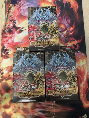 Konami Yu-Gi-Oh! Structure Deck Trading Cards (X3)-image
