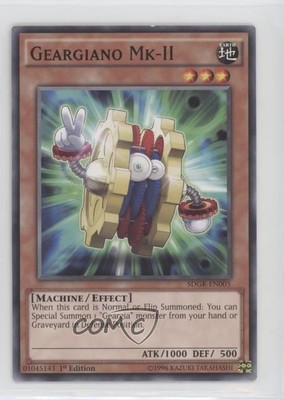 2014 Yu-Gi-Oh! Geargia Rampage Structure Deck 1st Edition Geargiano Mk-II 0b3-image