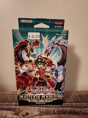 Structure Deck: Master of Pendulum - 1st Edition Yugioh Sealed-image