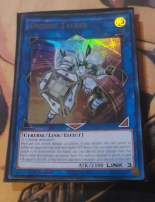 Yu-Gi-Oh! TCG Encode Talker Structure Deck: Cyberse Link SDCL-EN041 1st Edition-image