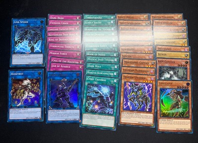 | Yugioh Starter Deck: Link Strike Complete Deck *No Box* NM 1st YS17 🔥 |-image