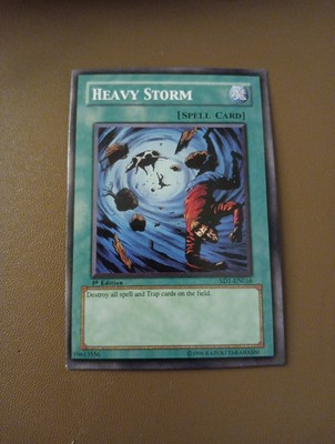 Heavy Storm SD1-EN016 Structure Deck: Fury from the Deep 1st Edition-image