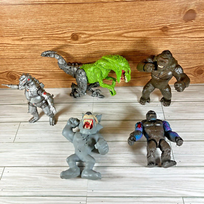 Playmates Godzilla vs Kong Monsterverse Rampage Action Figures  Lot-image