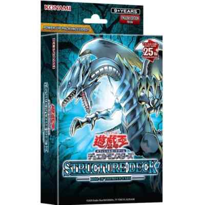 YuGiOh OCG Structure Deck: Rise Of The Blue Eyes Card Asia English Sealed-image