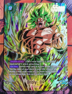 Broly : BR FB06-120 Alternate Art	Dragon Ball Card Rivals Clash-image