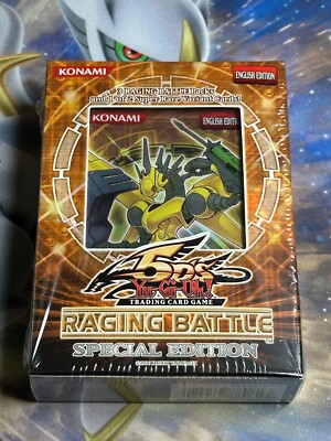 YUGIOH RAGING BATTLE SPECIAL EDITION (3 BOOSTER PACKS) FACTORY SEALED NEW-image