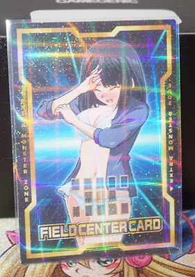 Ashley Yu-Gi-Oh Duel Links Custom Sexy Hot Waifu Card Field Center-image