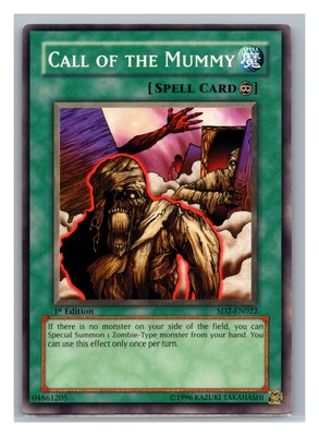 Structure Deck: Zombie Madness #SD2-EN022 Call of the Mummy - 1st Ed.-image