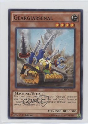 2014 Yu-Gi-Oh! Geargia Rampage Structure Deck 1st Edition Geargiarsenal 3c7-image