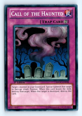 Yu-Gi-Oh Call of the Haunted #SDDC-EN038 Structure Deck: Dragons Collide tcg LP-image