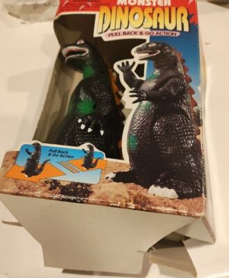 1990's GODZILLA KO Monster Dinosaur PULL BACK & GO ACTION 7