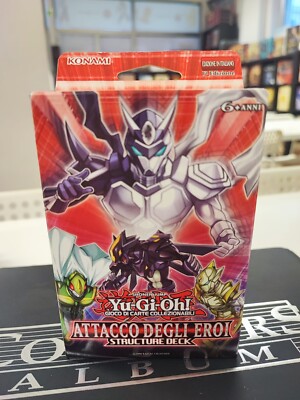YU-GI-OH TCG - Attack of Heroes: Structure Deck (ITA) 1st Edition-image