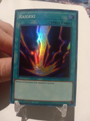 Yu-Gi-Oh! Raigeki SDCH-EN021 Structure Deck: Spirit Charmers 1st Edition NM-image