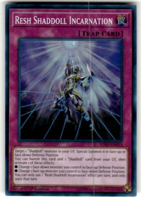 Resh Shaddoll Incarnation SDSH-EN033 Structure Deck: Shaddoll -1st Edition NM-image
