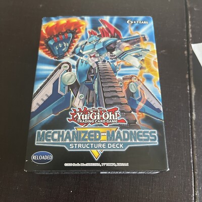 Yu-Gi-Oh! Mechanized Madness New SEALED Structure Deck Trading Card Game-image