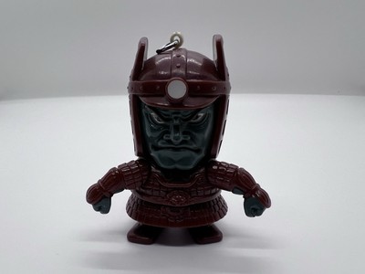 Vintage 1989 Daimajin SD Sofubi Soft Vinyl Keychain Toy Figure Japan Bandai Rare-image