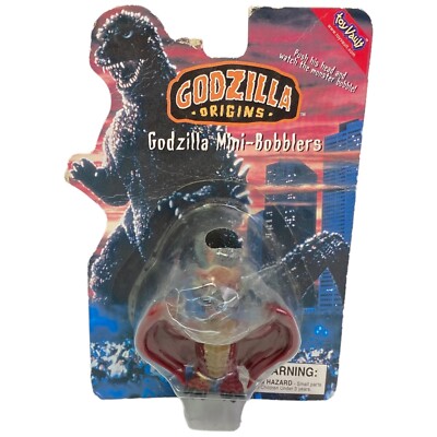 Godzilla Origins Rodan Bobblehead Figure Mini Bobblers 2003 Toy Vault Sealed-image