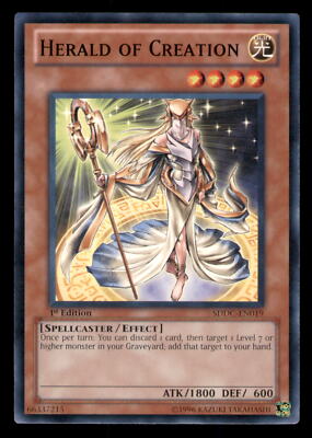 Yugioh Herald of Creation #SDDC-EN019 Structure Deck: Dragons Collide LP-image