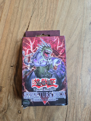 YU-GI-OH  DINOSAURS RAGE STRUCTURE DECK 1ST EDITION Factory Sealed Vintage 5264-image