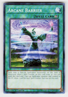 Structure Deck: Order of the Spellcasters #SR08-EN026 Arcane Barrier-image