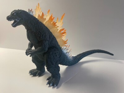 Bandai kaiju Monster Toho 1999 Millennium Godzilla Figure orange fin 2000-image