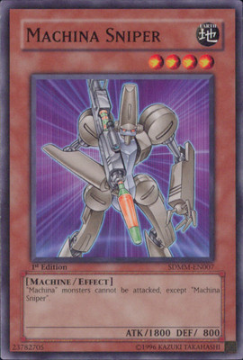Yugioh Machina Sniper #SDMM-EN007 Structure Deck: Machina Mayhem 1st Edition-image