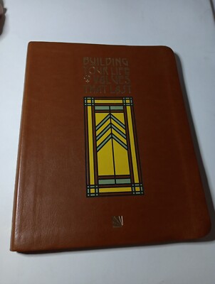 Building Your Life On Values That Last ~ Rick Warren 2018 Leather Bound Journal-image
