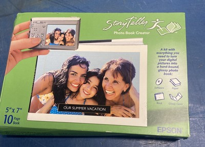 New Epson StoryTeller Photo Book Creator Kit 5