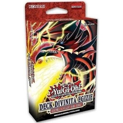 Structure Deck Egyptian Deities Slifer UNLIMITED Deck ITALIAN YUGIOH -image