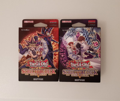 Yu-Gi-Oh! Structure Deck Seto Kaiba & Yugi Muto German Version! Original! Original packaging!-image