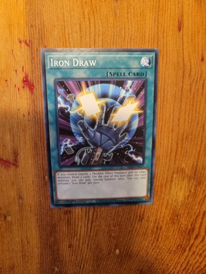 Yugioh! TCG Card Structure Deck: Mechanized Madness Iron Draw #SR10-EN027 - NM-image