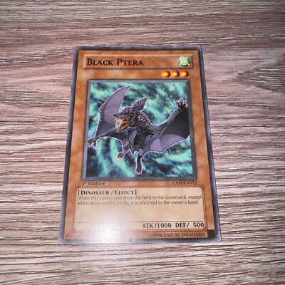 Black Ptera SD09-EN012 Structure Deck: Dinosaur's Rage 1st Edition-image